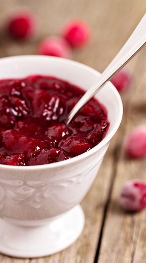 Cranberry Riesling Compote