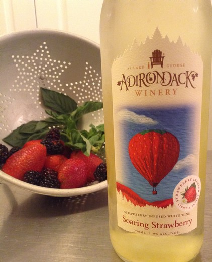 Soaring Strawberry Basil Fizz