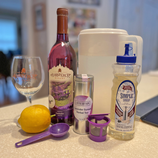 Serenity Lavender Sweet Tea Recipe