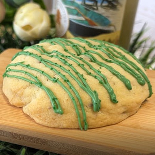Pinot Gris Infused Pistachio Cookies