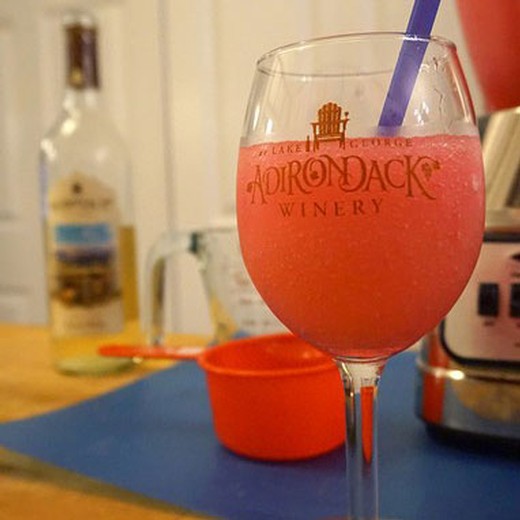 Strawberry-Mango Pinot Gris Slushie
