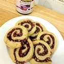 Wine Jelly Pinwheels