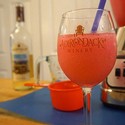 Strawberry-Mango Pinot Gris Slushie