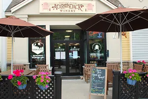 Adirondack front patio