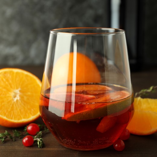 Cranberry Sangria cocktail