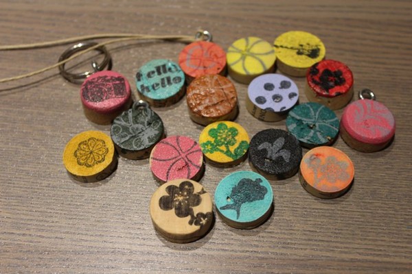 Wine cork jewlery