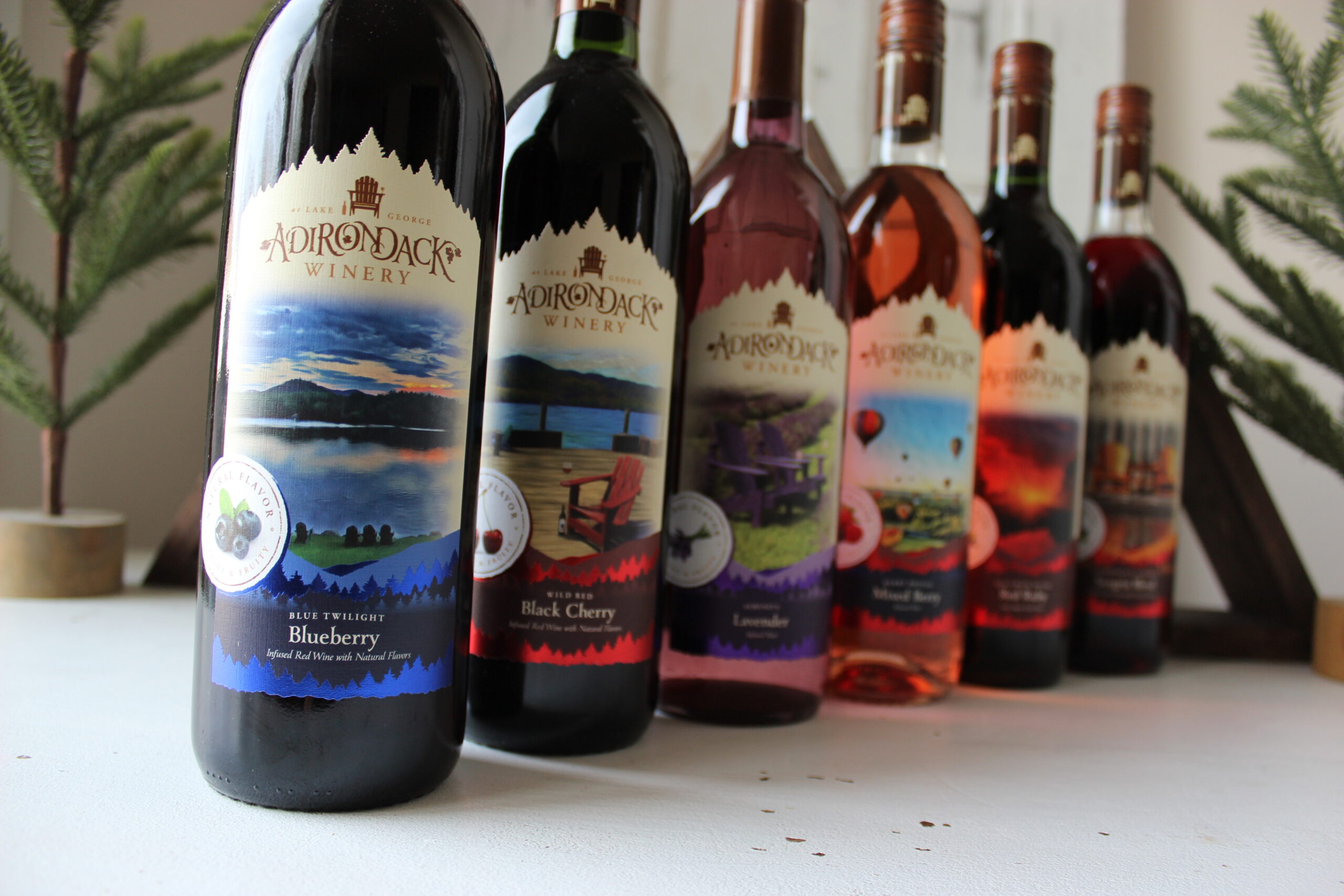 Adirondack wine bottles