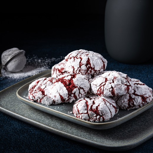 Red wine cookies