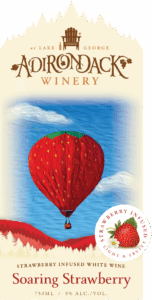 Soaring Strawberry Front Label