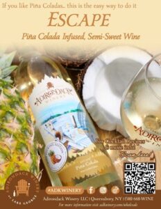 Escape Pina Colada Sell Sheet Image