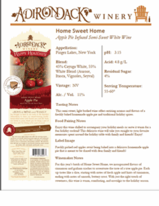 Home Sweet Home Info Sheet Image