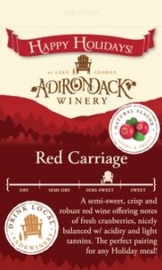 Red Carriage Holiday Shelf Talker Image