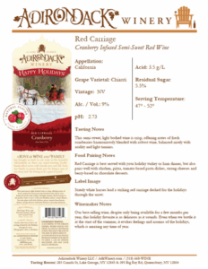 Red Carriage Info Sheet Image