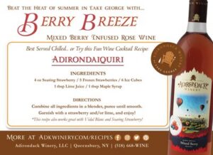 Adirondaiquiri Recipe Card