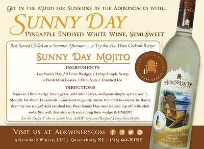 Sunny Day Recipe Card