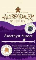 Amethyst Sunset Shelf Talker