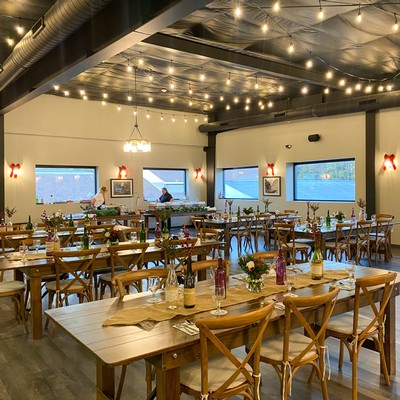 Full Mezzanine event setup