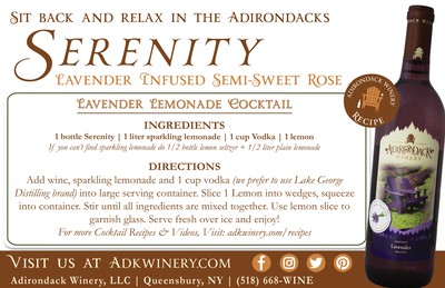 Lavender-Lemonade-Cocktail-with-serenity Recipe Card