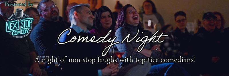Next Stop Comedy Graphic