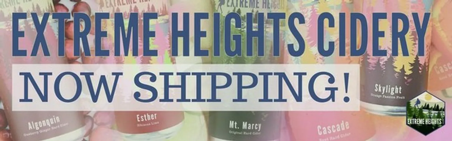 Extreme Heights Cidery Now Shipping