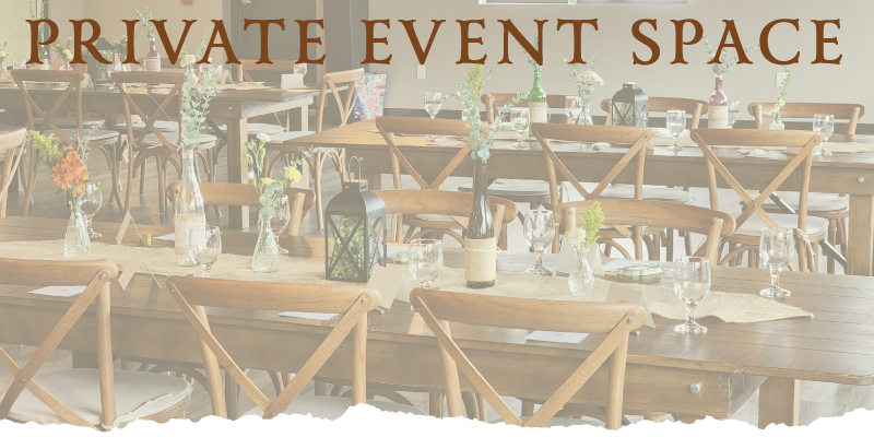 Private Event Space graphic