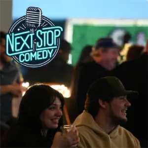 Next Stop Comedy event graphic