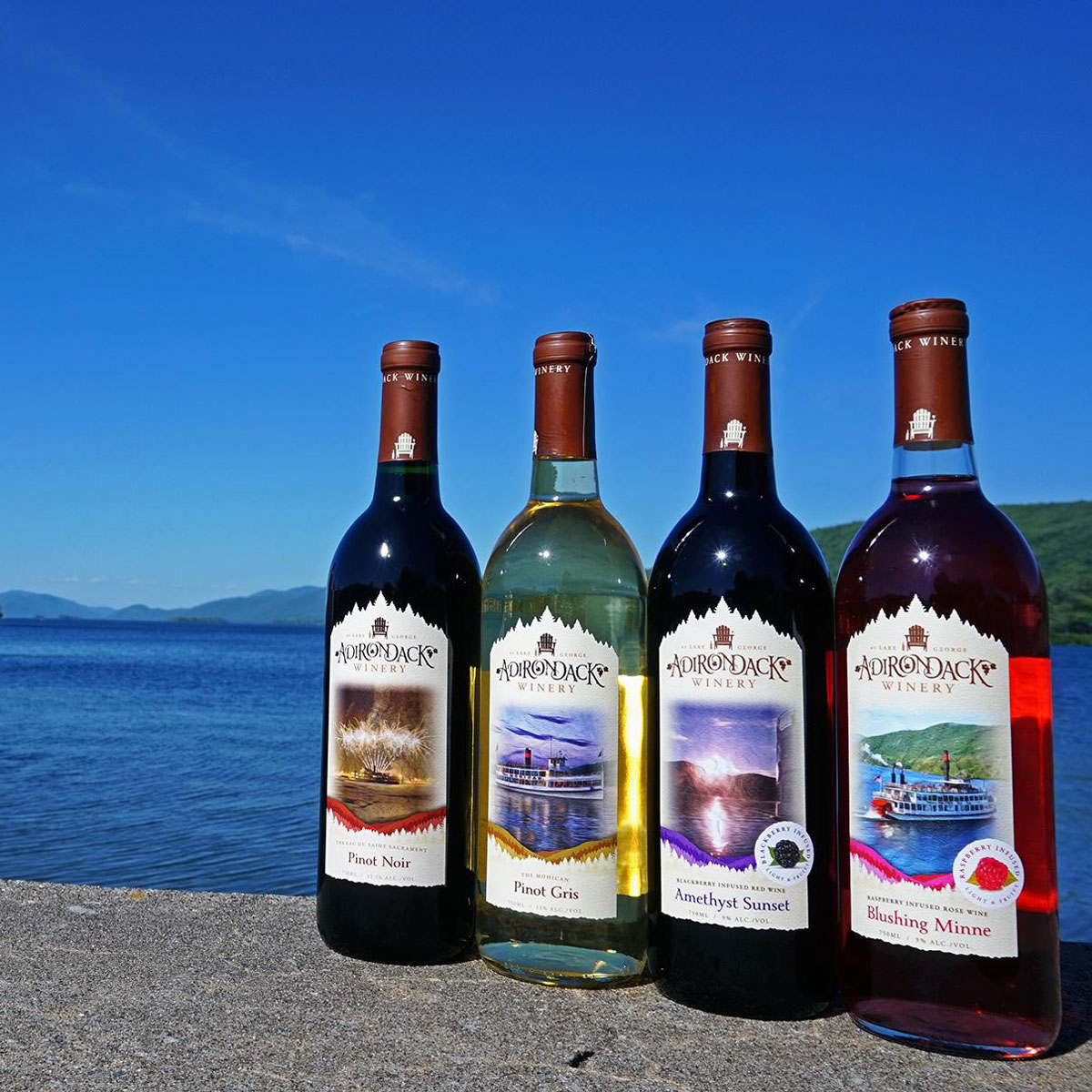 Adirondack Winery Rebrands with new Wine Labels and logo